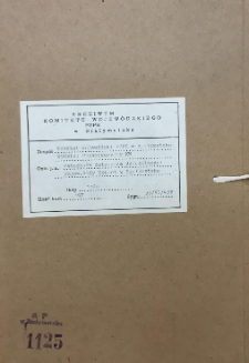 Protokoły posiedzeń plenarnych i Prezydium Wojewódzkiej Rady Kobiet