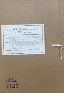 Program działalności Wojewódzkiej Rady Kobiet w Białymstoku