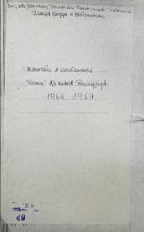 Sprawozdania z prac i protokoły posiedzeń rad kobiecych