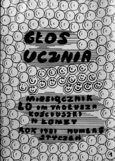 Głos Ucznia styczeń 1981 nr 5