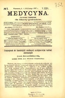 Medycyna 1897 T.25 nr 7