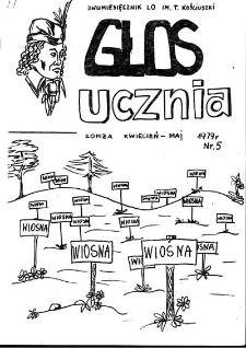 Głos Ucznia 1979 nr 5