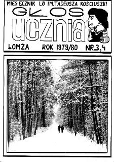 Głos Ucznia 1979-1980 nr 3-4