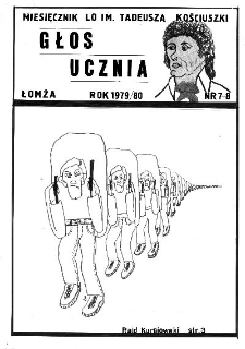Głos Ucznia 1979-1980 nr 7-8
