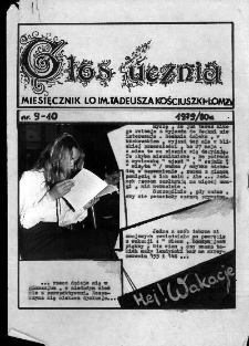 Głos Ucznia 1979-1980 nr 9-10