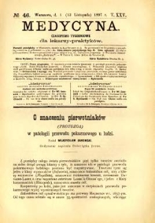 Medycyna 1897 T.25 nr 46