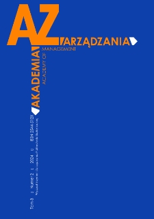 Akademia Zarządzania. Vol. 8, iss. 2