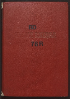 Kronika 9 BDH - Złota Księga (AL - 78) 1978