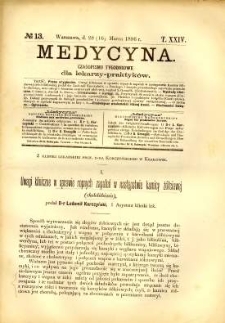 Medycyna 1896 T.24 nr 13