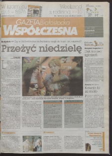 Gazeta Wsp&oacute;łczesna 2006, nr 145