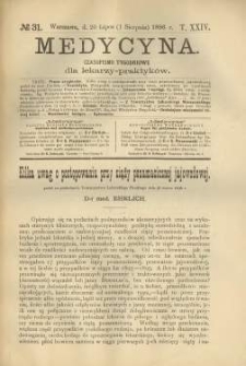 Medycyna 1896 T.24 nr 31