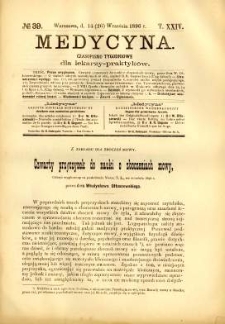 Medycyna 1896 T.24 nr 39
