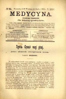 Medycyna 1896 T.24 nr 41