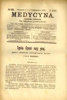 Medycyna 1896 T.24 nr 42