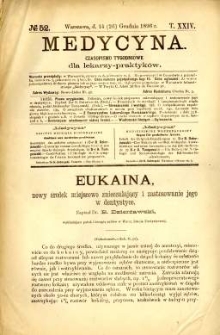 Medycyna 1896 T.24 nr 52