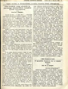 Lwowski tygodnik lekarski 1908 T.3 nr 2