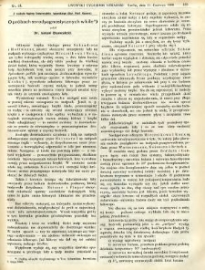 Lwowski tygodnik lekarski 1908 T.3 nr 24