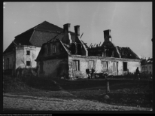 Tykocin, miasto po pożarze w 1965 r.