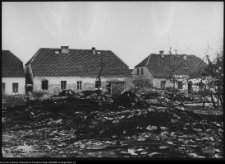 Tykocin, miasto po pożarze w 1965 r.