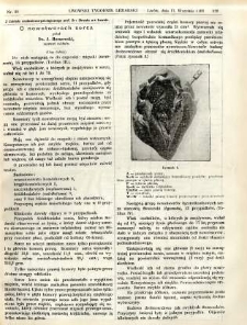 Lwowski tygodnik lekarski 1908 T.3 nr 38