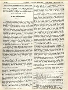 Lwowski tygodnik lekarski 1908 T.3 nr 45