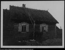 Laskowiec, wiejska chata