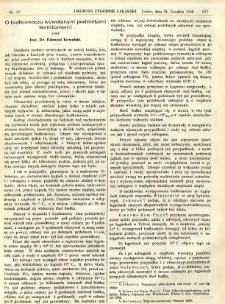 Lwowski tygodnik lekarski 1908 T.3 nr 52