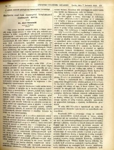 Lwowski tygodnik lekarski 1910 T.5 nr 14