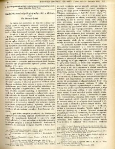 Lwowski tygodnik lekarski 1910 T.5 nr 15