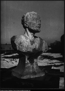 Supraśl, popiersia ocalałe w ruinach Pałacu Opatów