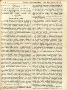 Lwowski tygodnik lekarski 1910 T.5 nr 24