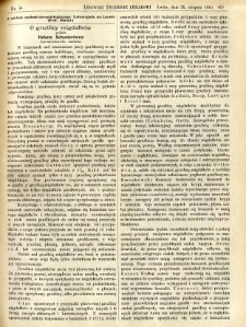 Lwowski tygodnik lekarski 1910 T.5 nr 34