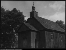 Kruszyniany, cerkiew p.w. Zaśnięcia Świętej Anny z 1829 r. Spalona w 11 grudnia 1983 r.