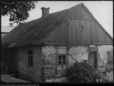 Goniądz, drewniana chałupa