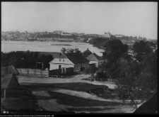 Piątnica, widok Łomży od strony Piątnicy