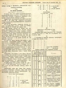 Lwowski tygodnik lekarski 1911 T.6 nr 2