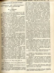 Lwowski tygodnik lekarski 1911 T.6 nr 7