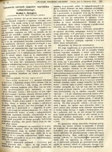 Lwowski tygodnik lekarski 1911 T.6 nr 14