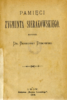 Pamięci Zygmunta Sierakowskiego