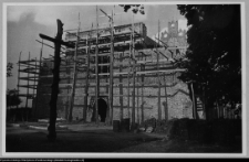 Wizna, odbudowa kościoła