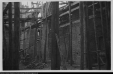 Wizna, odbudowa kościoła