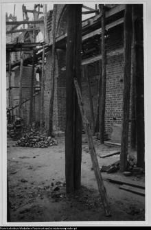 Wizna, odbudowa kościoła