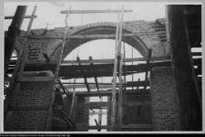 Wizna, odbudowa kościoła