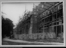 Wizna, odbudowa kościoła