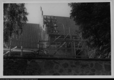 Wizna, odbudowa kościoła