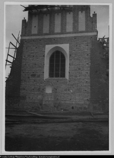 Wizna, odbudowa kościoła