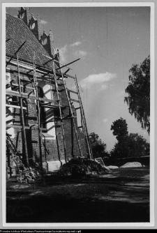 Wizna, odbudowa kościoła