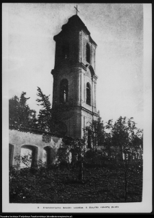 Fotokopia zdjęcia klasztoru pokamedulskiego w Pożajściu na Litwie