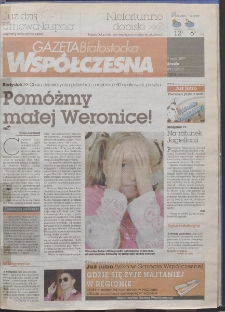 Gazeta Współczesna 2007, nr 89