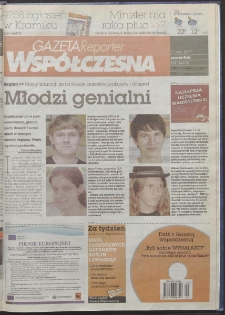 Gazeta Współczesna 2007, nr 105